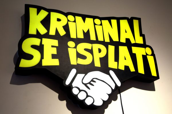 Mića Stajčić, Criminal pays off
